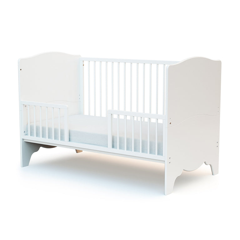 Barrière de lit bébé 140cm AT4 Festive Blanc - vue 3