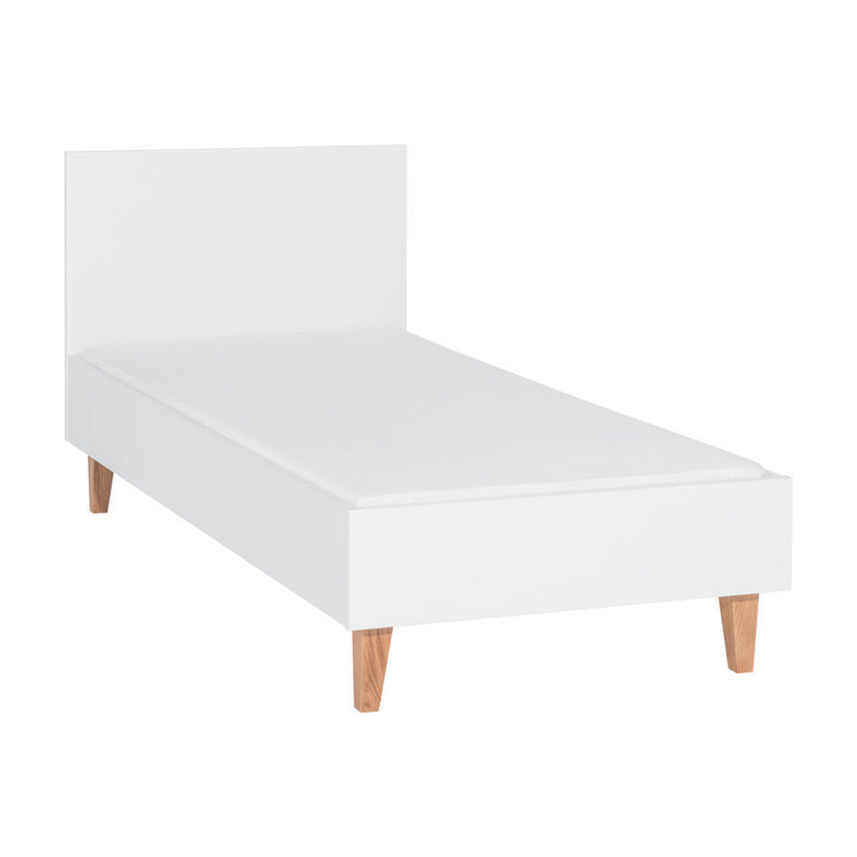 Lit 90x200cm Vox Concept Blanc