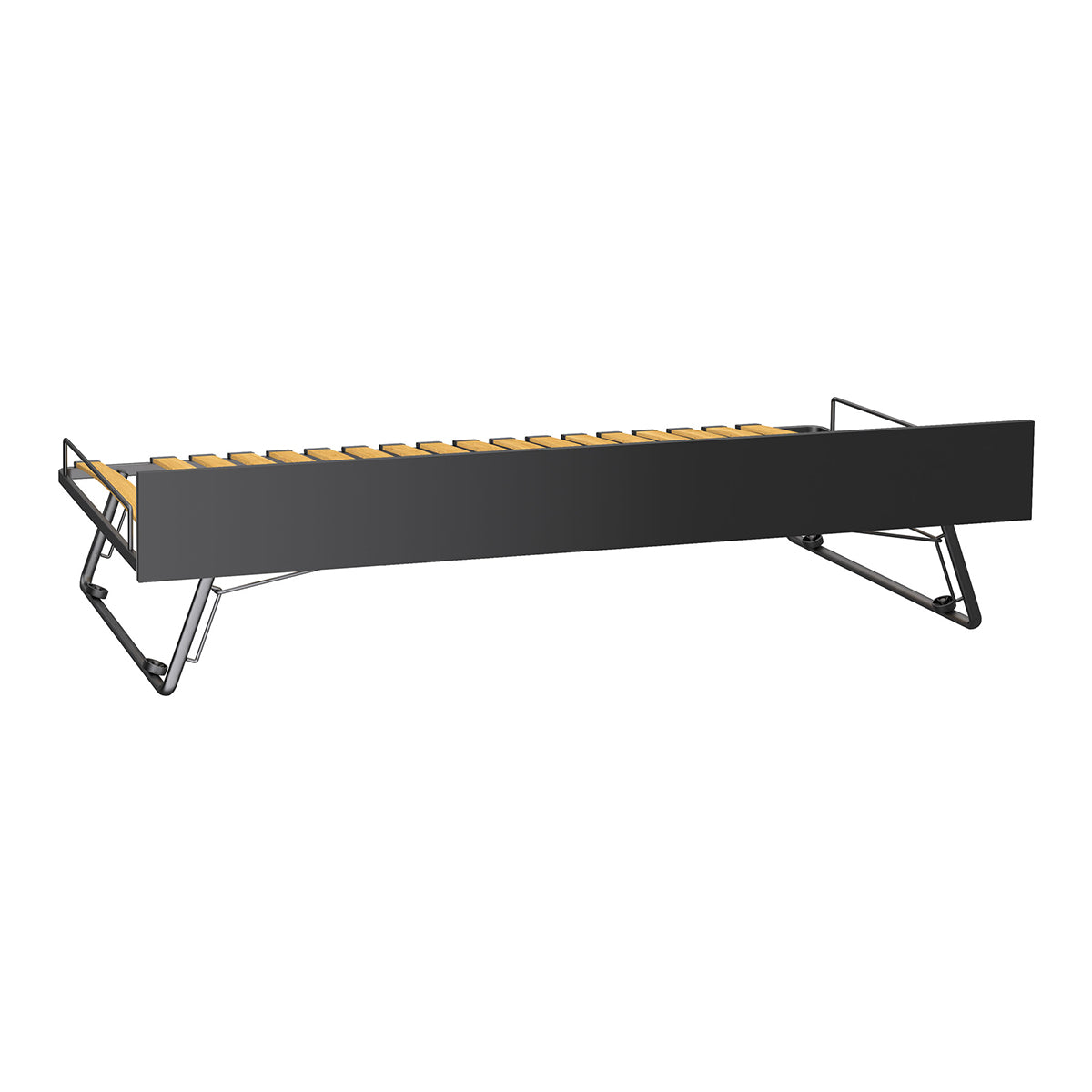 Lit 90x200cm avec lit gigogne Vox Young User Noir - vue 2