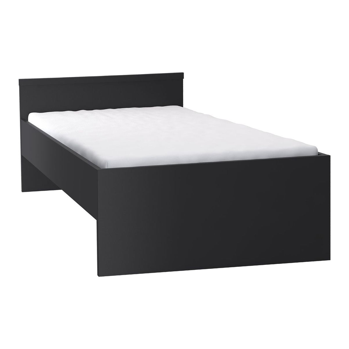 Lit 90x200cm avec tiroir de lit Vox Young User Noir - vue 3