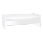 Lit banquette 90x200cm sommier inclus Vox Young User Blanc