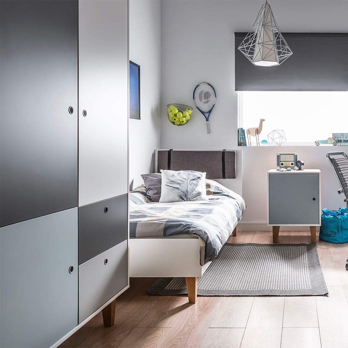Armoire Vox Concept Bleu - vue 3