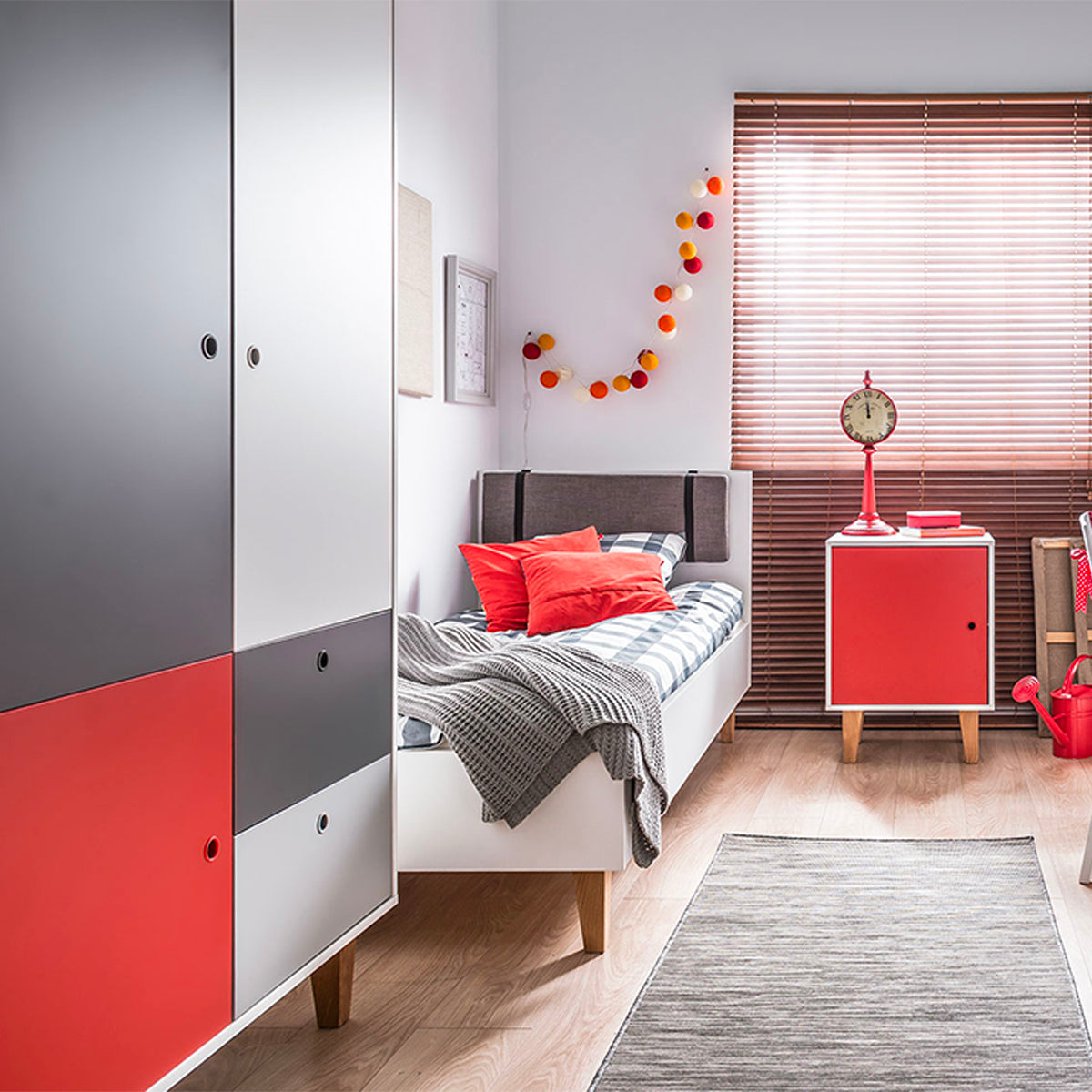 Armoire Vox Concept Rouge - vue 3