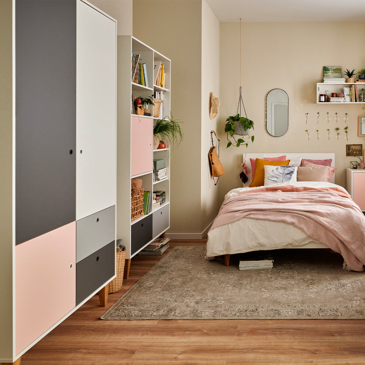 Armoire Vox Concept Rose - vue 3