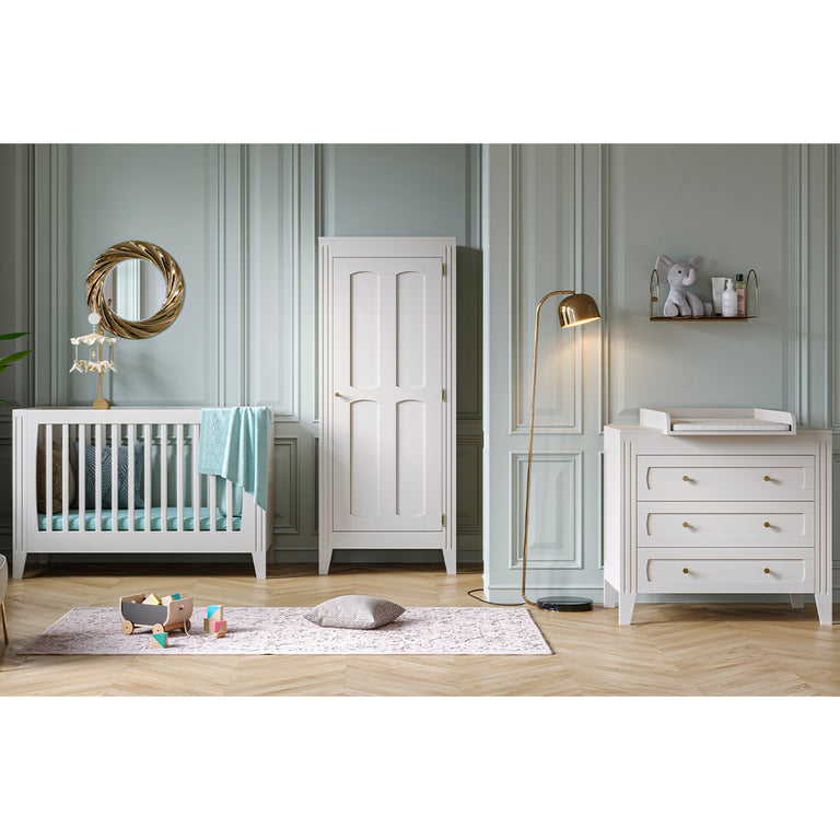 Armoire 1 porte Vox Milenne Blanc - vue 3