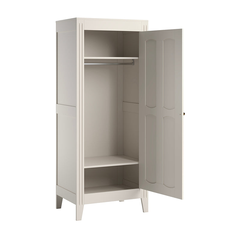 Commode 3 tiroirs et armoire 1 porte Vox Milenne Blanc - vue 4