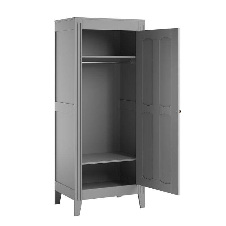 Armoire 1 porte Vox Milenne Gris - vue 2