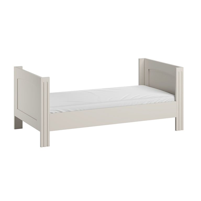 Lit bébé évolutif et armoire 1 porte Vox Milenne Blanc - vue 4