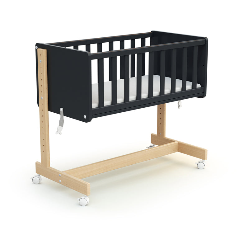Berceau cododo 40x80 AT4 Confort Gris anthracite et hêtre