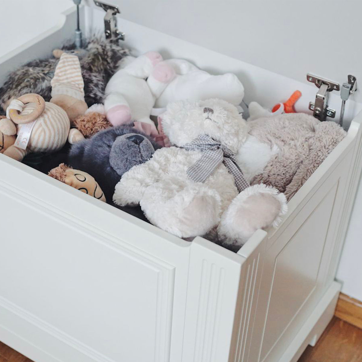 Coffre à jouets Bellamy Ines Blanc