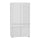 Armoire 2 portes LED inclus Kasla Blanc