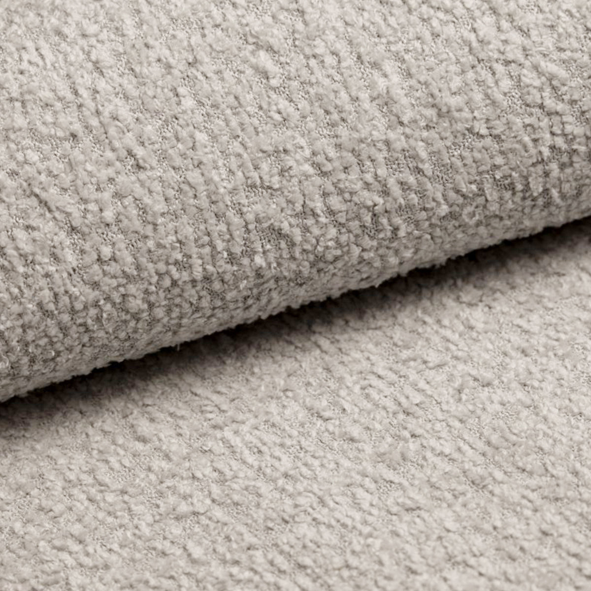 Canapé U 5 places convertible coffre Valentin bouclé Beige - vue 6