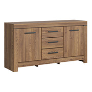 Buffet 2 portes 3 tiroirs Adam Bois