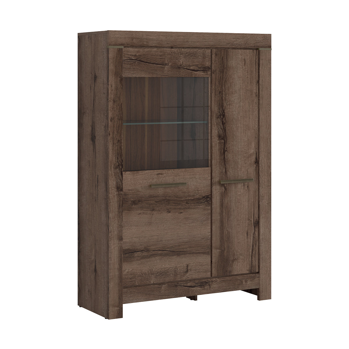 Vaisselier 2 portes Adam Bois foncé