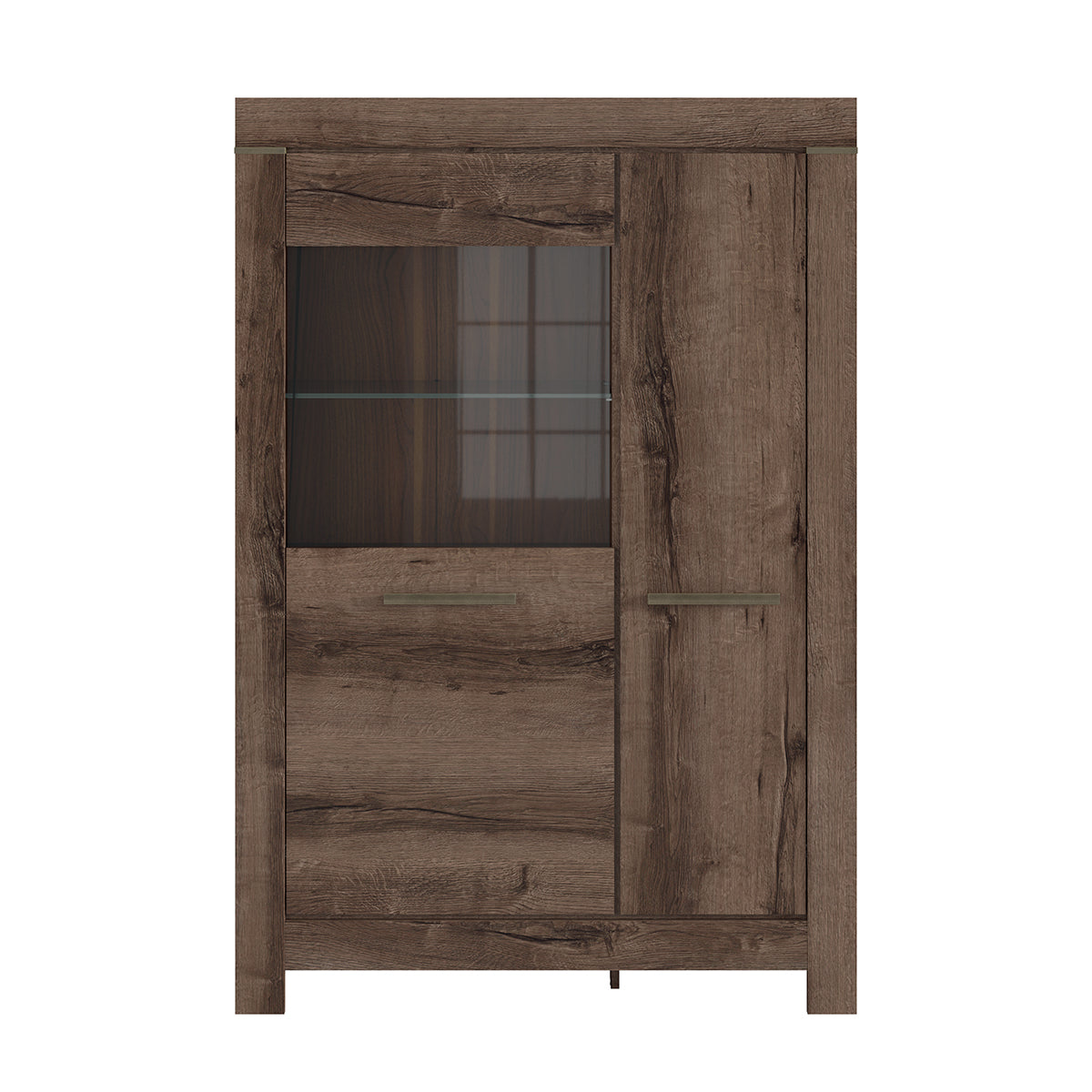 Vaisselier 2 portes Adam Bois foncé - vue 3