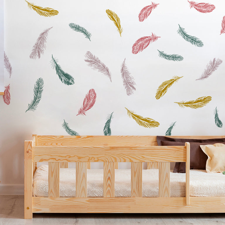 Lit 70x140 sommier inclus Elise Bois - vue 4
