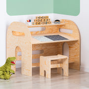 Bureau avec tabouret Tanya Bois