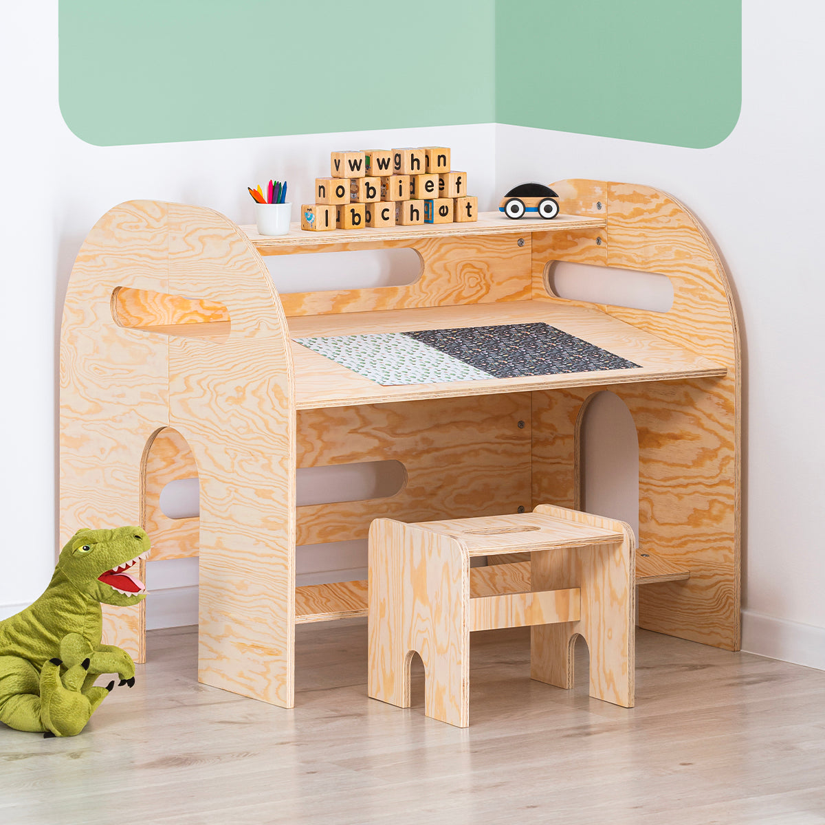 Bureau avec tabouret Tanya Bois