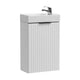 Meuble lave-mains 40cm 1 porte Adriel Blanc