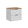 Meuble sous-vasque 60cm plan de toilette Adriel Blanc