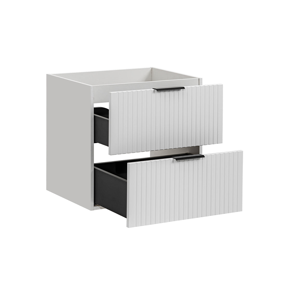 Meuble sous-vasque 60cm Adriel Blanc - vue 2