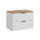 Meuble sous-vasque 80cm plan de toilette Adriel Blanc