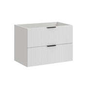 Meuble sous-vasque 80cm Adriel Blanc