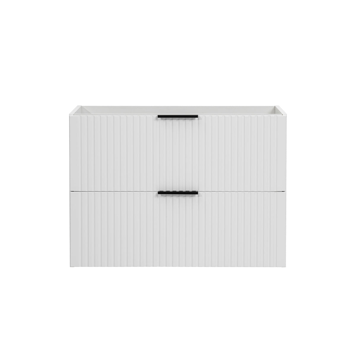 Meuble sous-vasque 80cm Adriel Blanc - vue 3