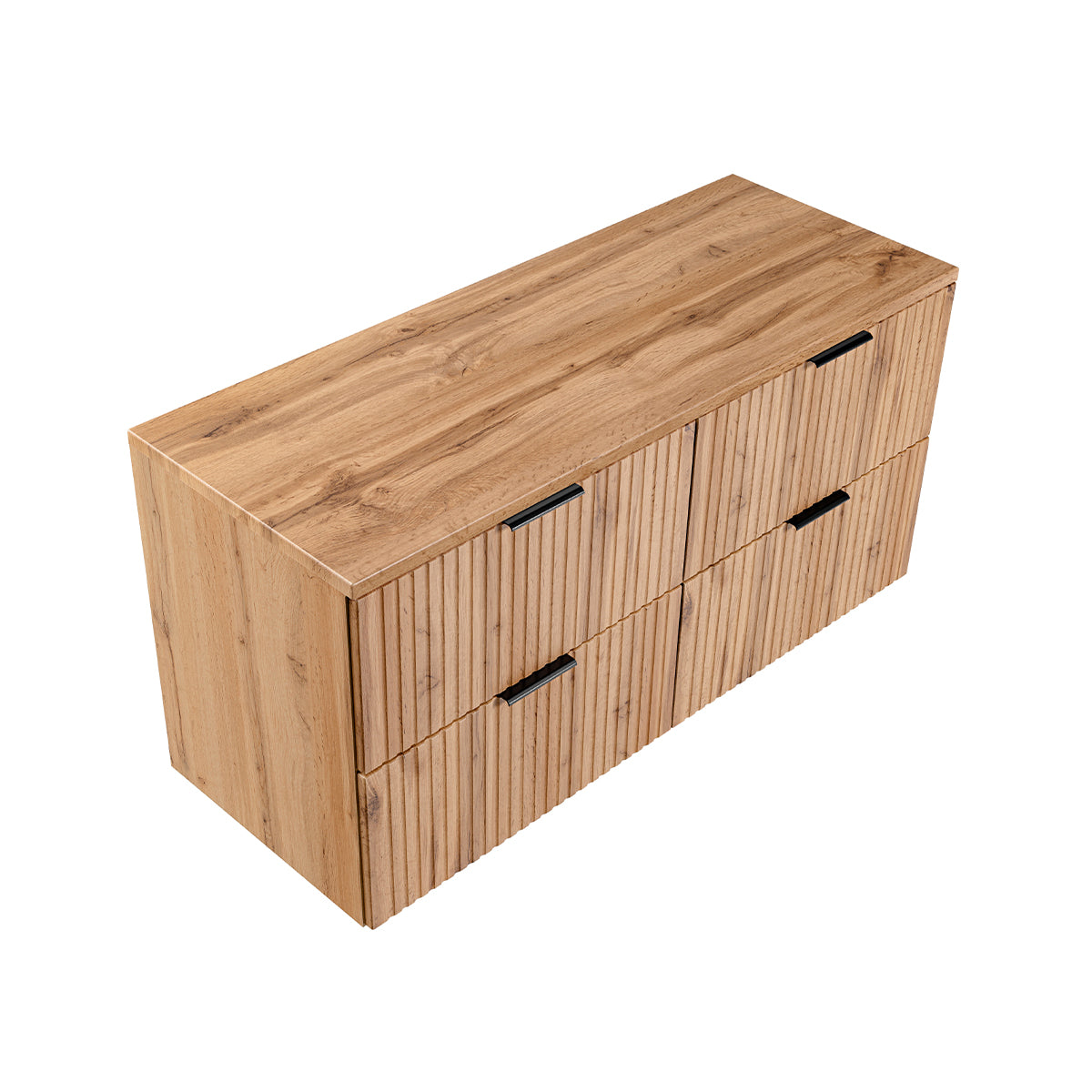 Meuble sous-vasque 120cm plan de toilette Adriel Bois - vue 3