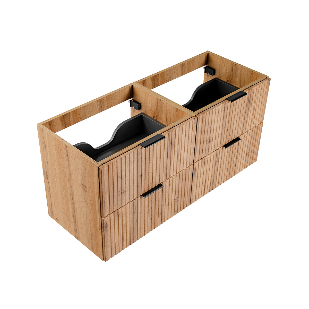Meuble sous-vasque 120cm Adriel Bois - vue 3