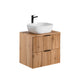 Meuble simple vasque 60cm Adriel Bois