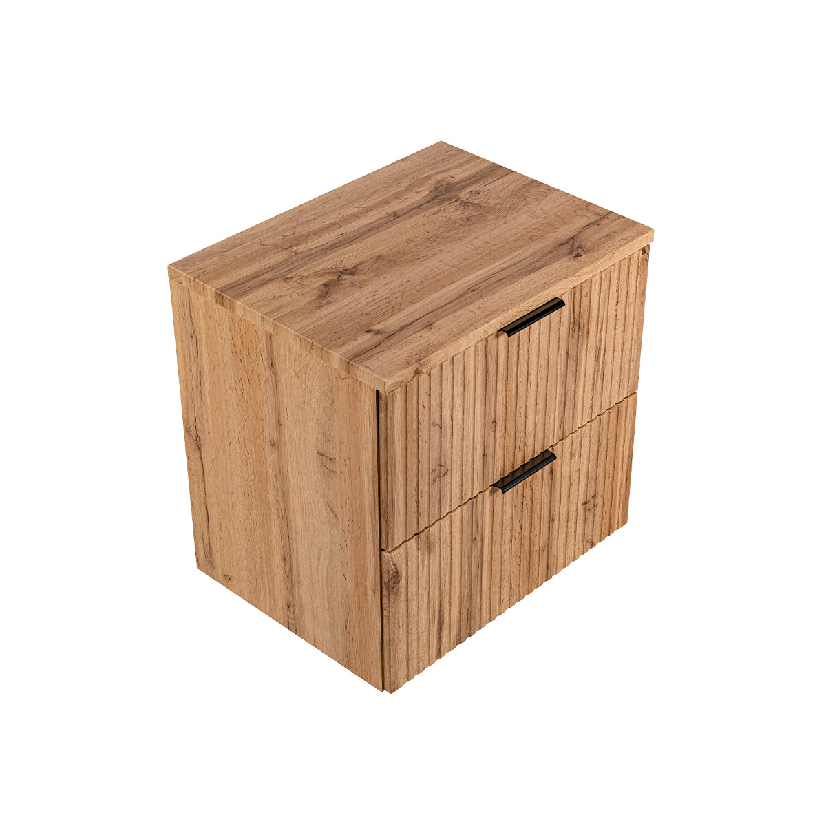 Meuble sous-vasque 60cm plan de toilette Adriel Bois - vue 3