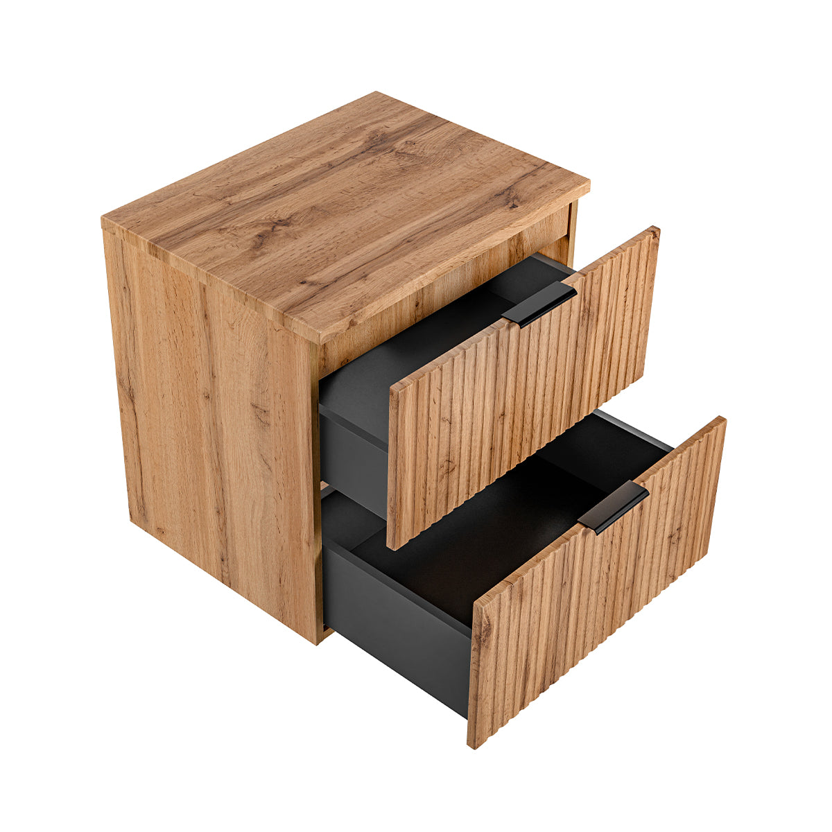 Meuble sous-vasque 60cm plan de toilette Adriel Bois - vue 4