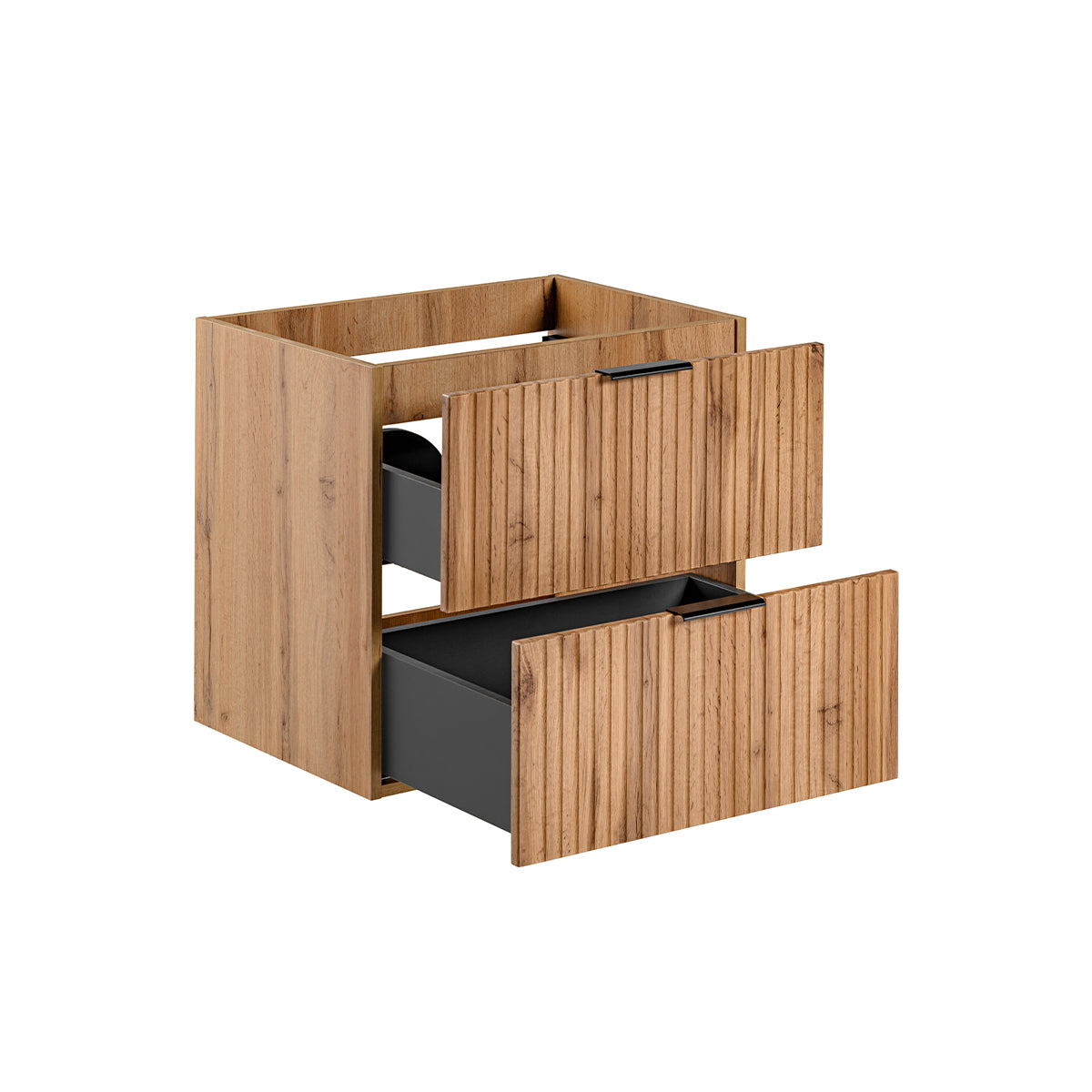 Meuble sous-vasque 60cm Adriel Bois - vue 2