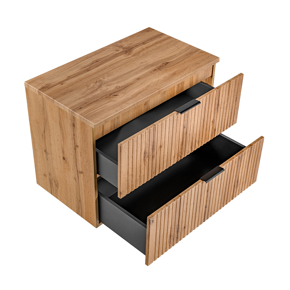 Meuble sous-vasque 80cm plan de toilette Adriel Bois - vue 4