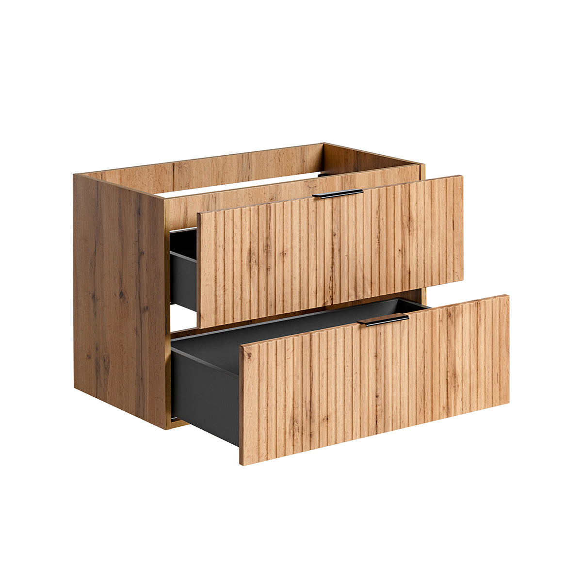 Meuble sous-vasque 80cm Adriel Bois - vue 2