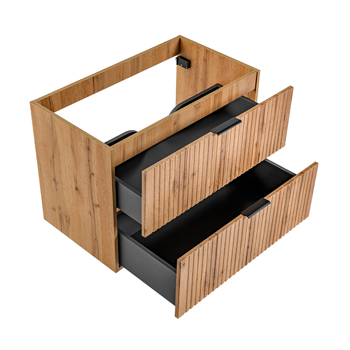 Meuble sous-vasque 80cm Adriel Bois - vue 4