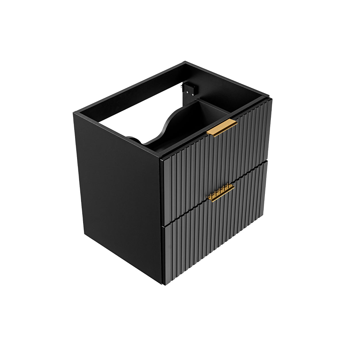 Meuble sous-vasque 60cm Adriel Noir - vue 3