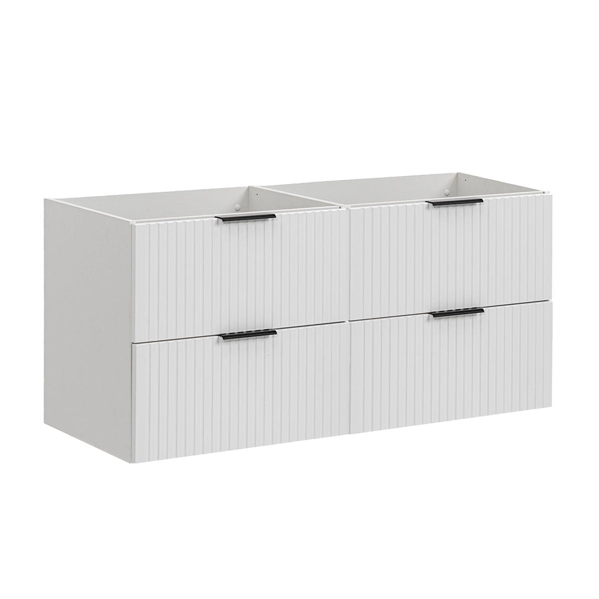 Meuble sous-vasque 120cm Adriel Blanc
