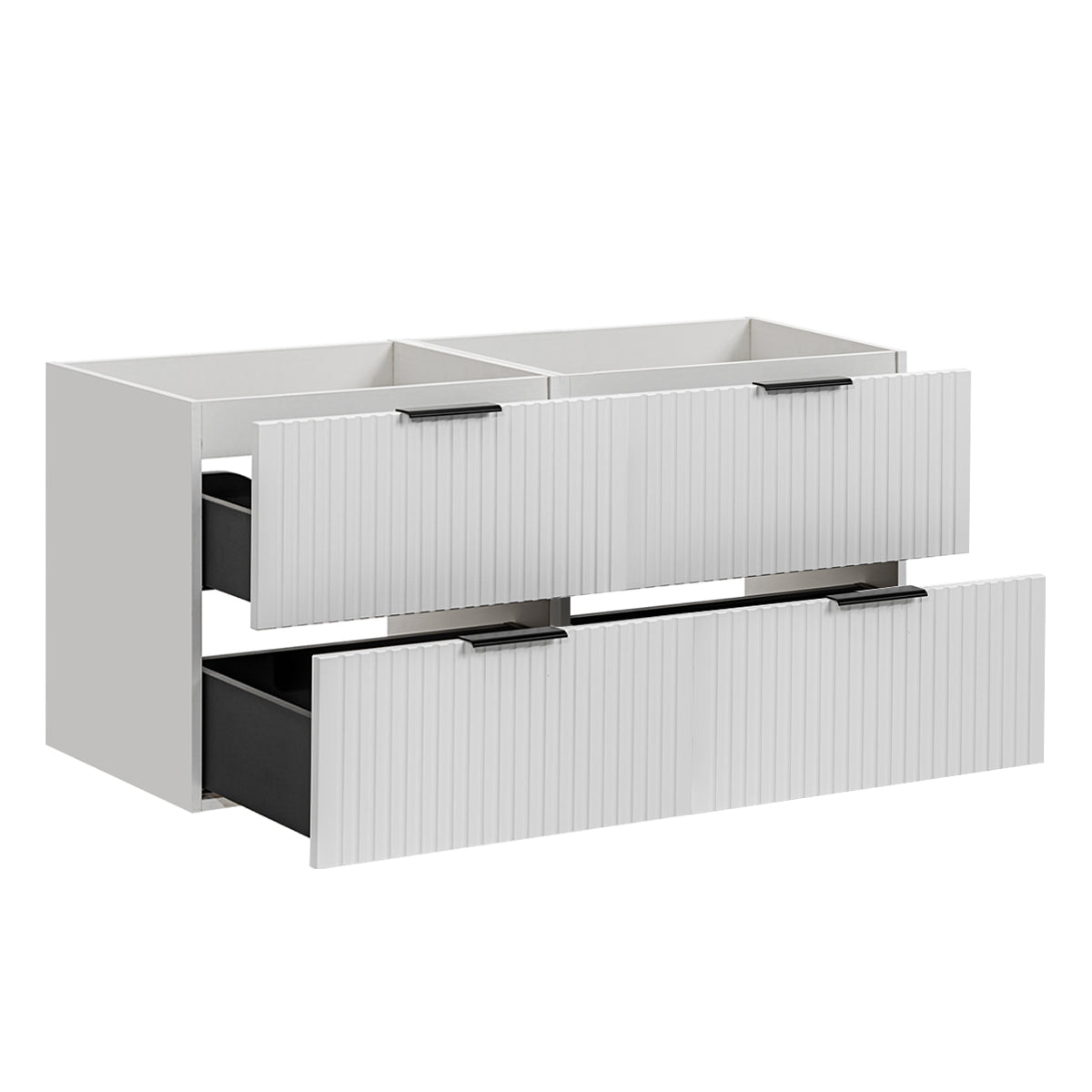 Meuble sous-vasque 120cm Adriel Blanc - vue 2