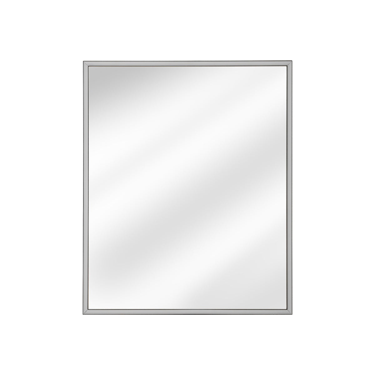 Ensemble meuble simple vasque encastrée 80cm miroir LED et colonne Adriel Bois - vue 7