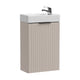 Meuble lave-mains 40cm 1 porte Adriel Cachemire