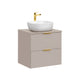 Meuble simple vasque 60cm Adriel Cachemire