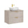 Meuble simple vasque 80cm Adriel Cachemire