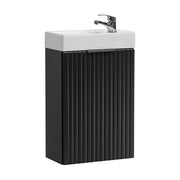 Meuble lave-mains 40cm 1 porte Adriel Noir