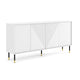 Buffet 4 portes Aglaé Blanc