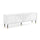 Meuble TV 4 portes 180 cm Aglaé Blanc
