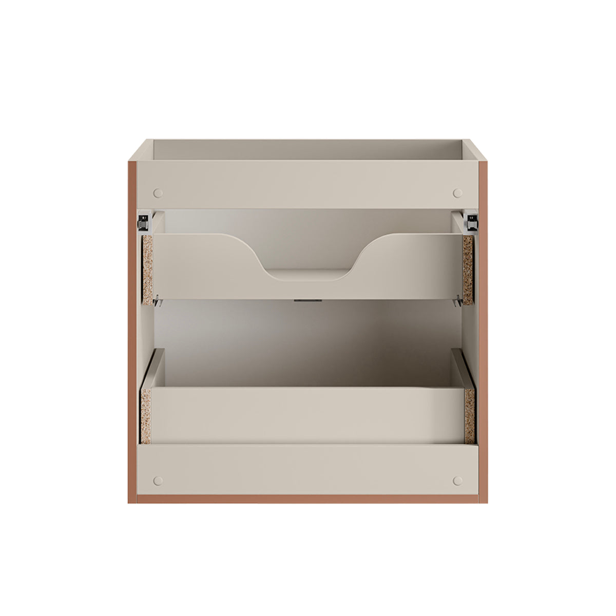 Meuble double vasque encastrée 120cm Alba Cachemire - vue 3