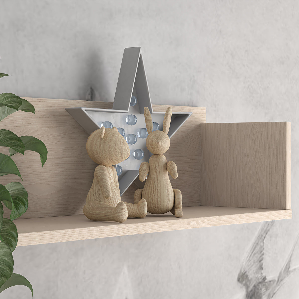 Etagère murale Alycia Beige - vue 3