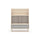 Petite bibliothèque 1 tiroir Alycia Beige et Gris